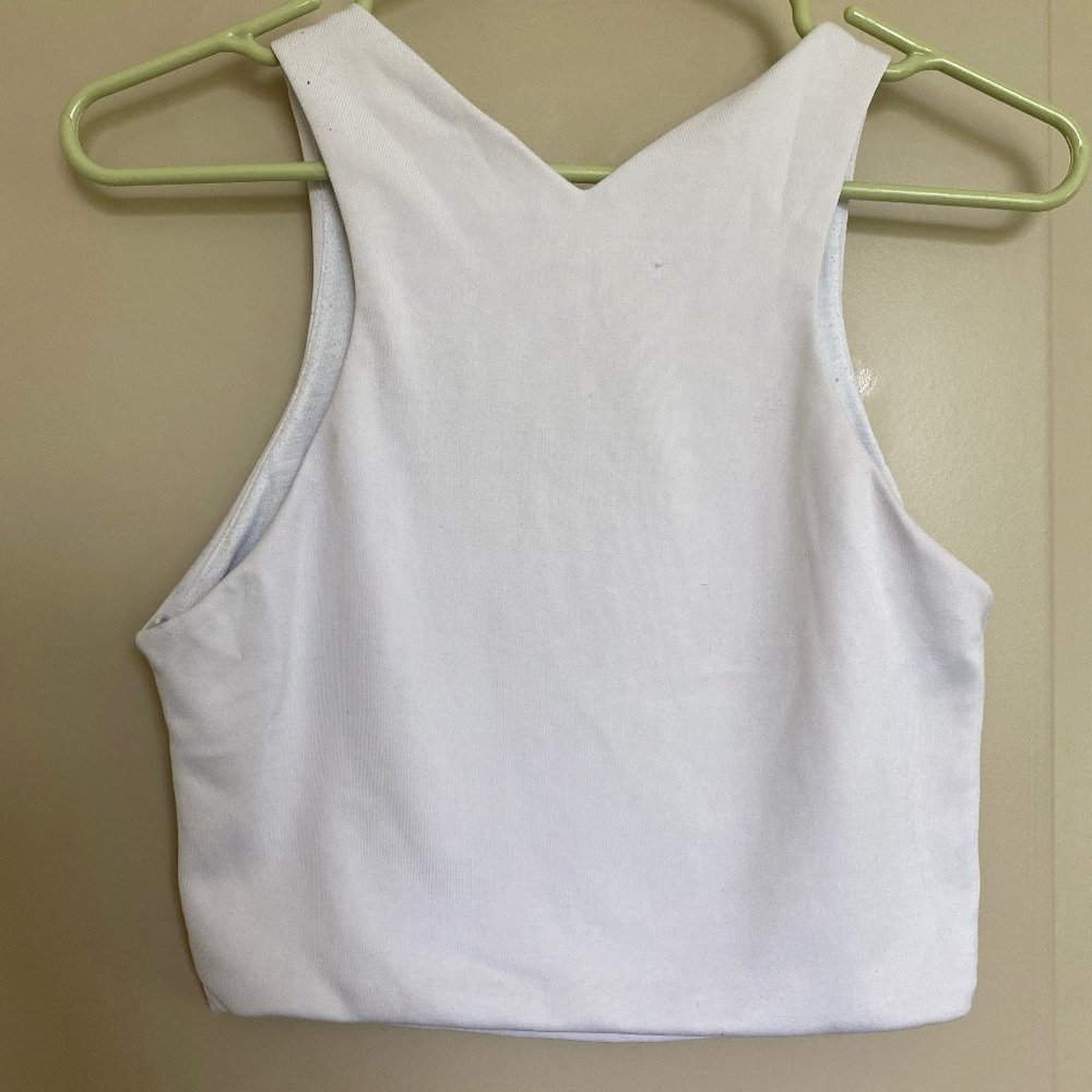 Zara White Basic Shell